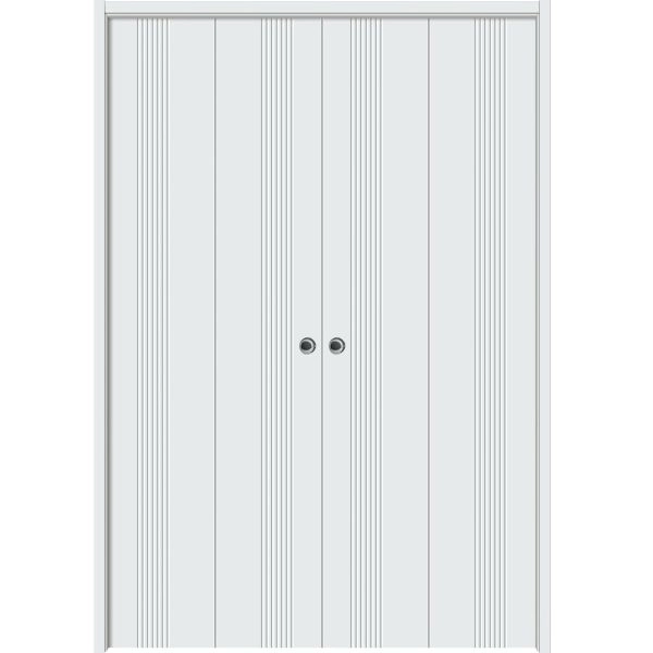 
Double folding doors