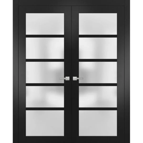 
Frosted glass french