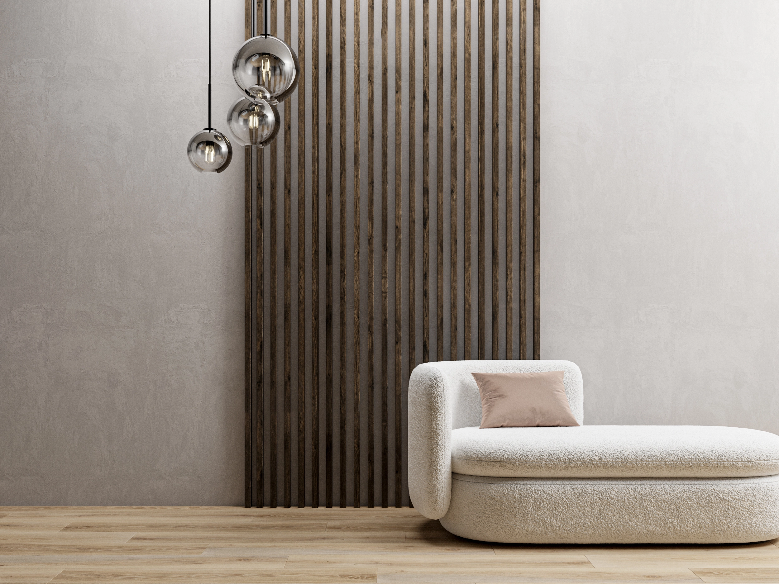 
Decorative wood slat