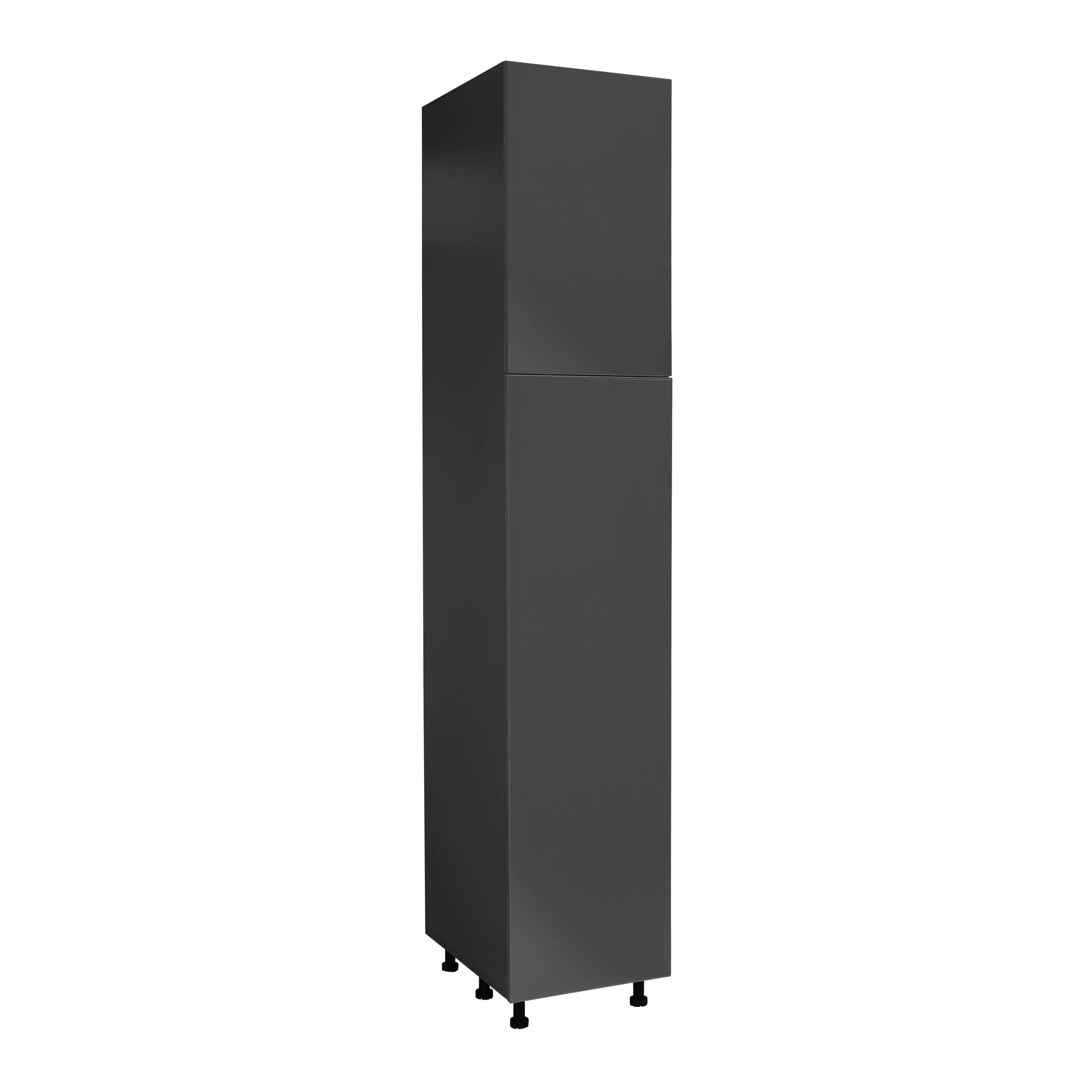 Tall cabinets with doors