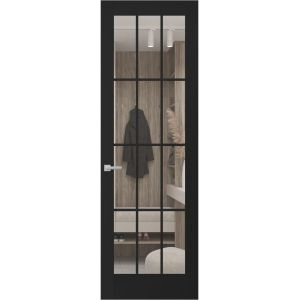 
Frameless glass doors