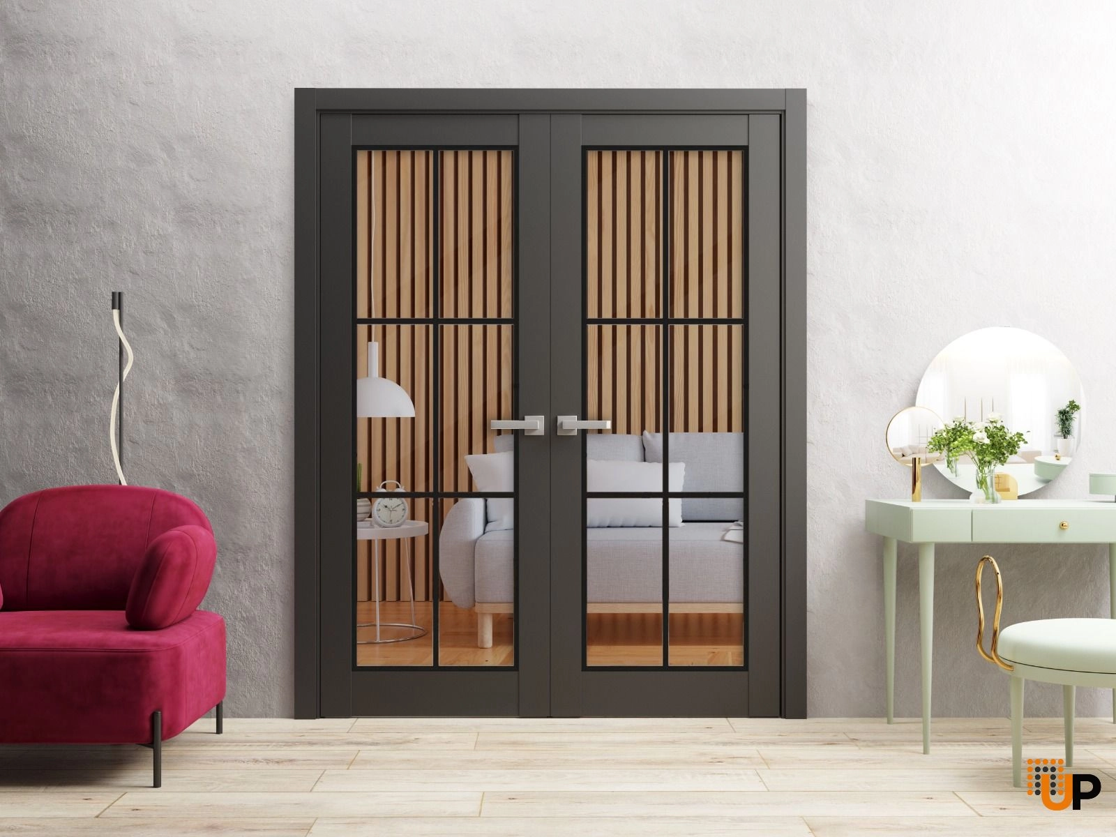 French Doors for Office