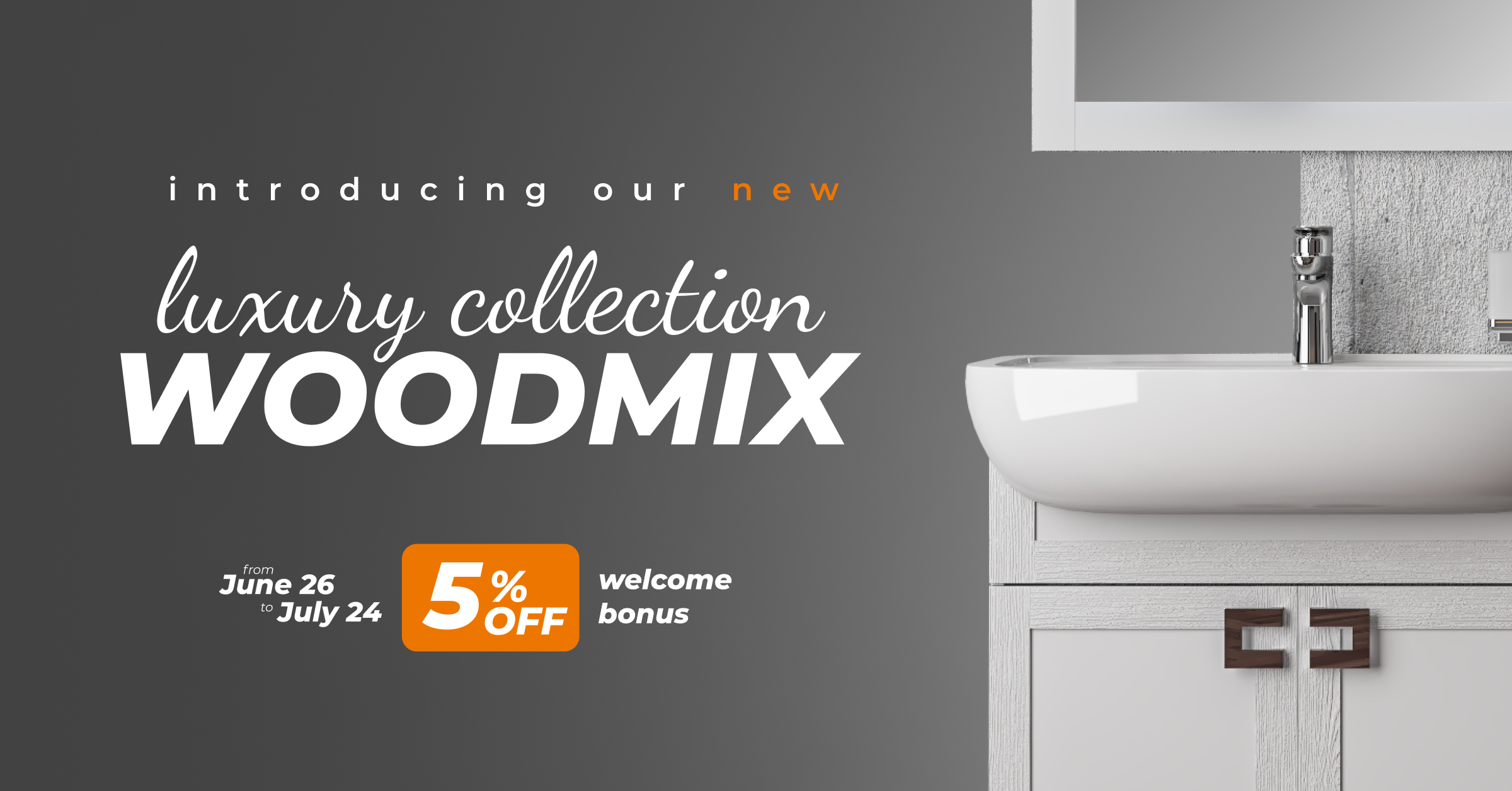 Premium Woodmix Bathroom Furniture