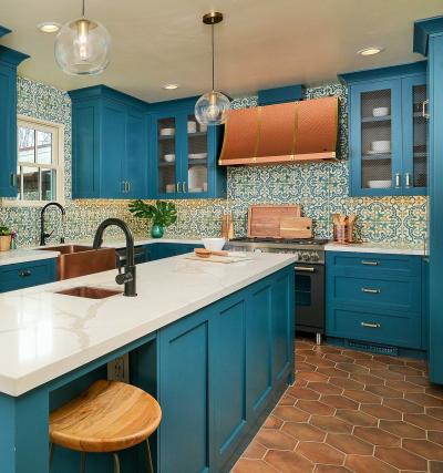 Painting your kitchen with colors: crafting a vibrant and inviting space