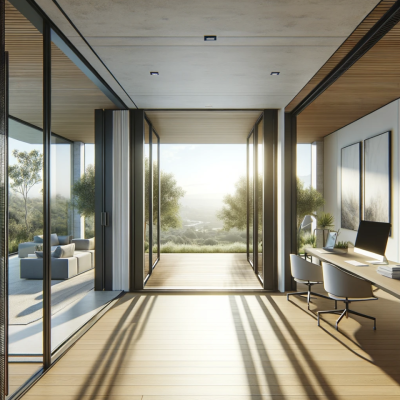 The Luminous Elegance of Glass Doors in Interior Design
