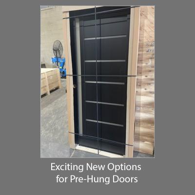 United Porte Introduces Exciting New Options for Pre-Hung Doors