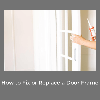 How to Repair a Broken Interior Door Frame