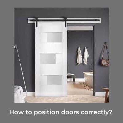 How to position doors correctly? 