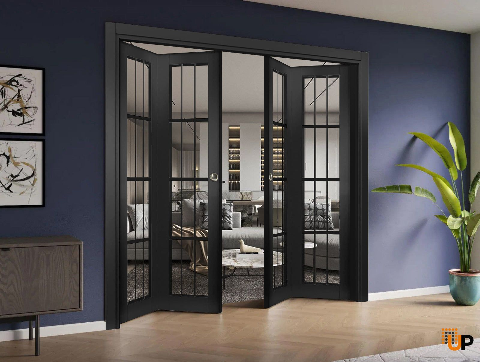 black door