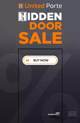 Hidden doors sale