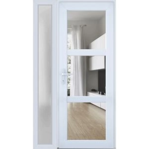 
White patio door